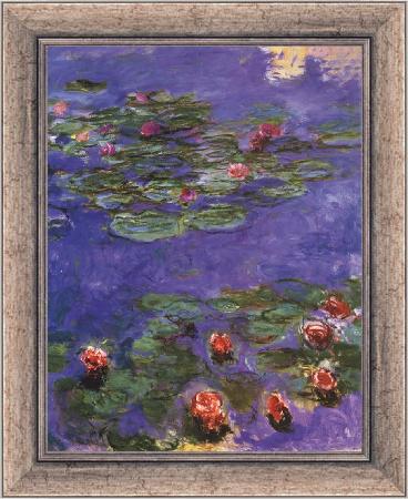 framed  Claude Monet Water Lilies, Ta3071-1